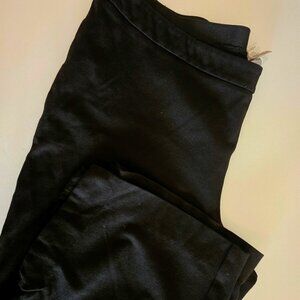 Chico's black wide leg capris NWOT Size‎ 3/XL